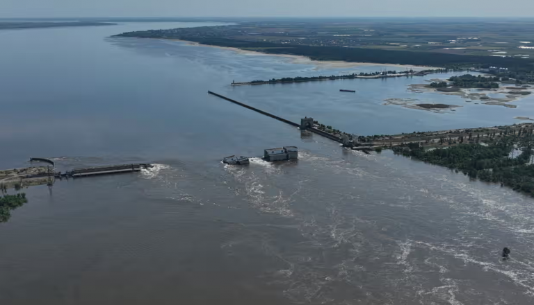 dam in ukraine