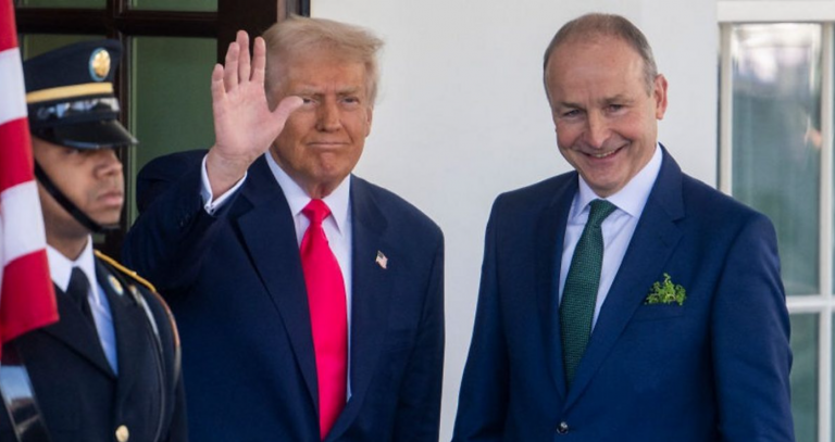 trump in ireland