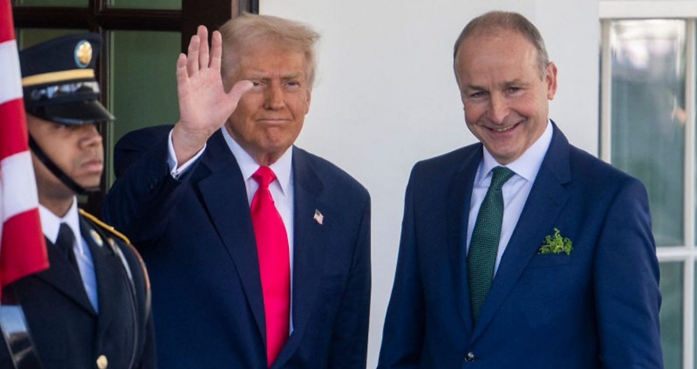 trump in ireland
